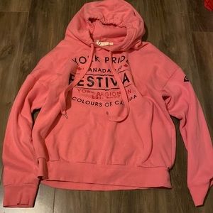 Pink H&M hoodie